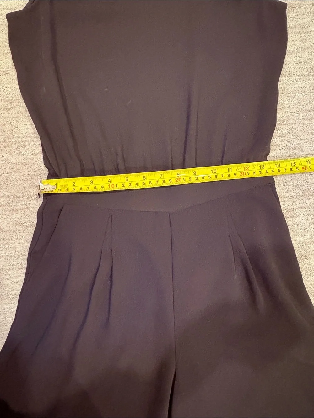 Babaton by Aritzia Black Sleeveless Wide Leg Cropped Jumpsuit Size 6 - Picture 10 of 14